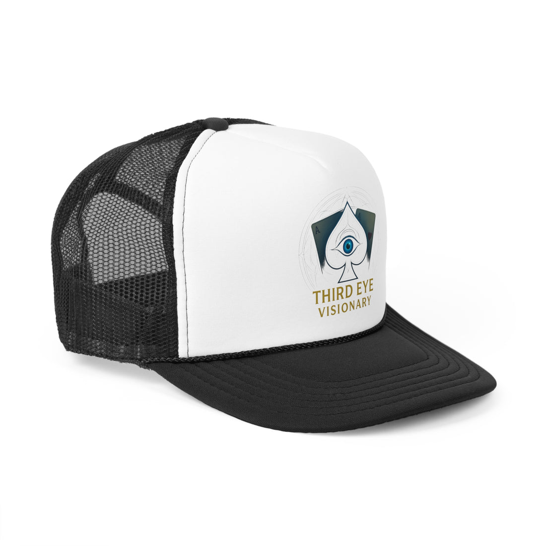 Third Eye Visionary Trucker Cap - Spiritual & Stylish Outdoor Accessory